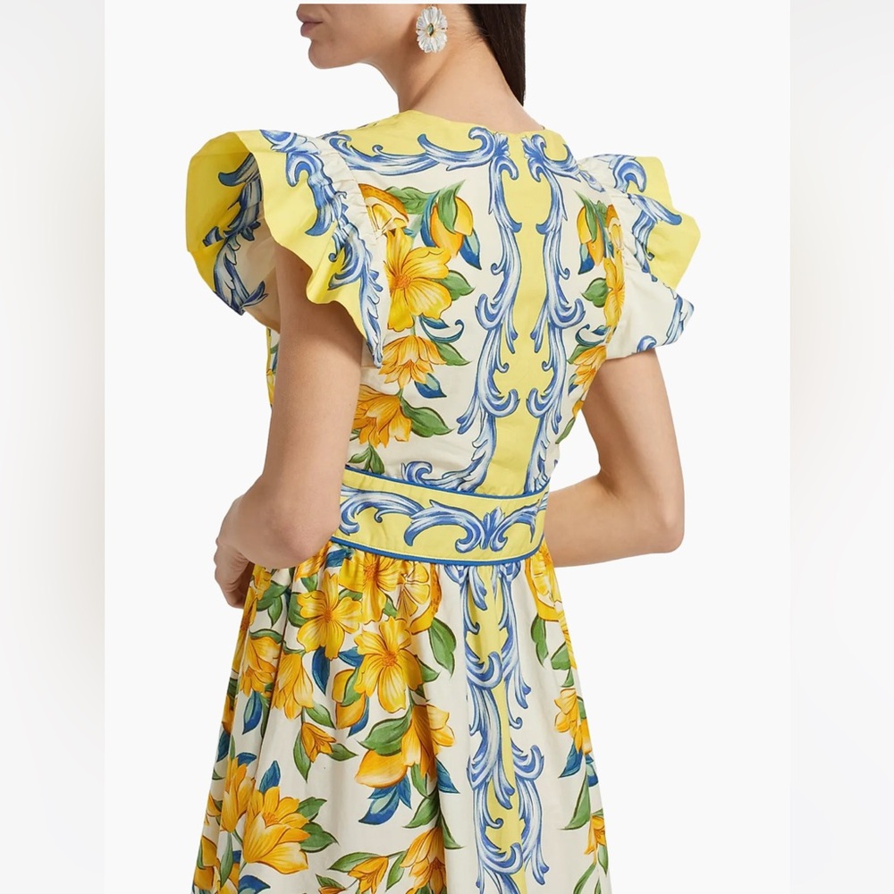 FARM RIO
SICILY SCARF ANKLE Maxi DRESS Size S Small - Picture 6 of 8
